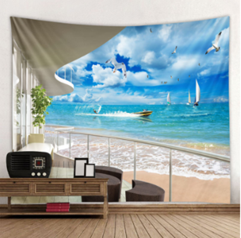 Arazzo paesaggio 3D