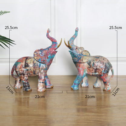 Scultura Resina Stile Nordico