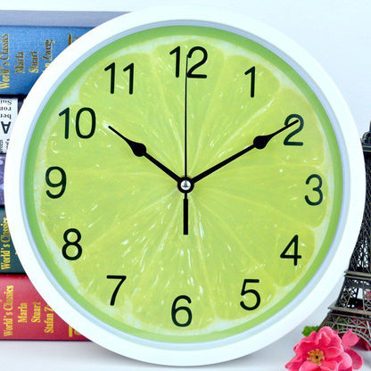 Orologio da parete Limone verde
