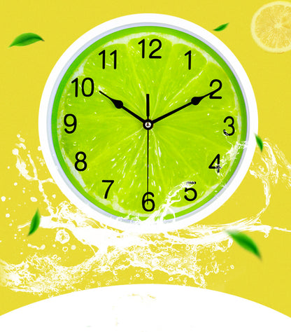 Orologio da parete Limone verde