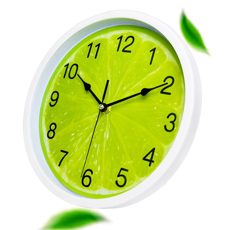 Orologio da parete Limone verde