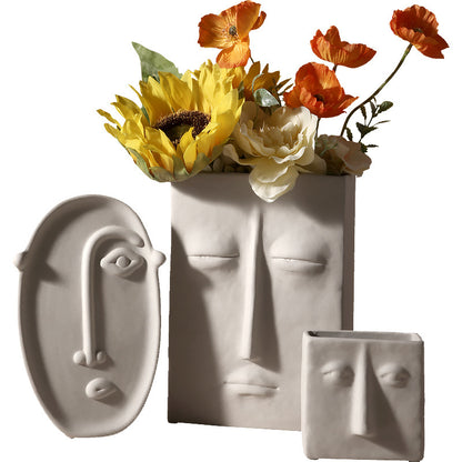 Vaso viso di ceramica
