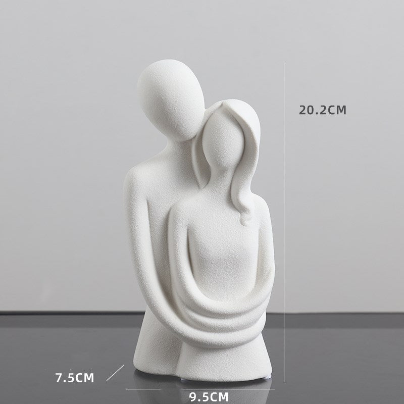 Figura ceramica astratta