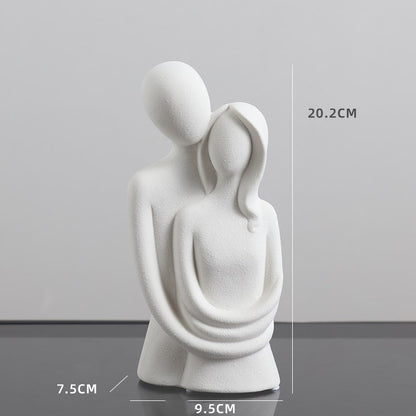 Figura ceramica astratta
