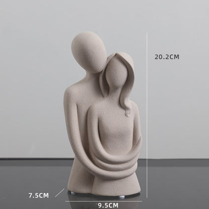 Figura ceramica astratta