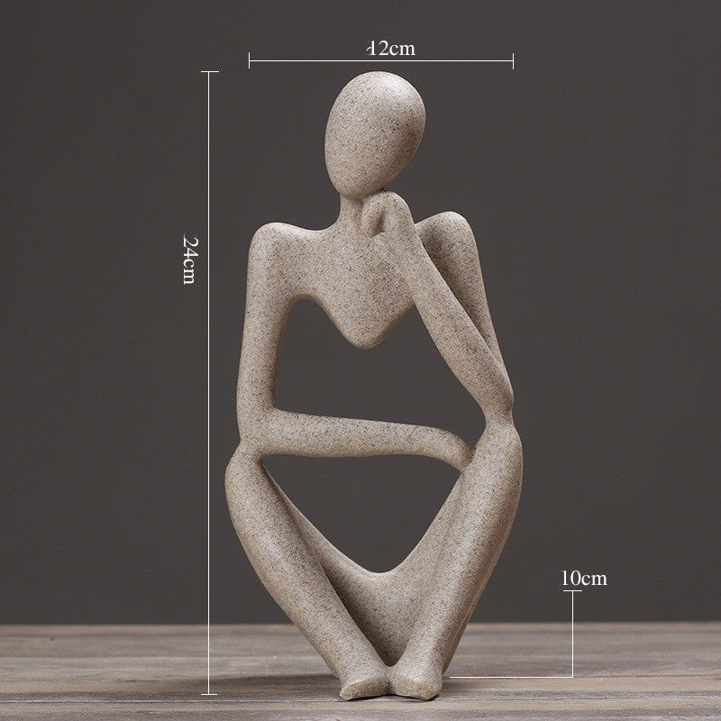 Statuetta astratta