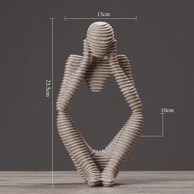 Statuetta astratta