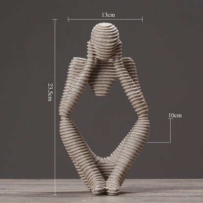 Statuetta astratta