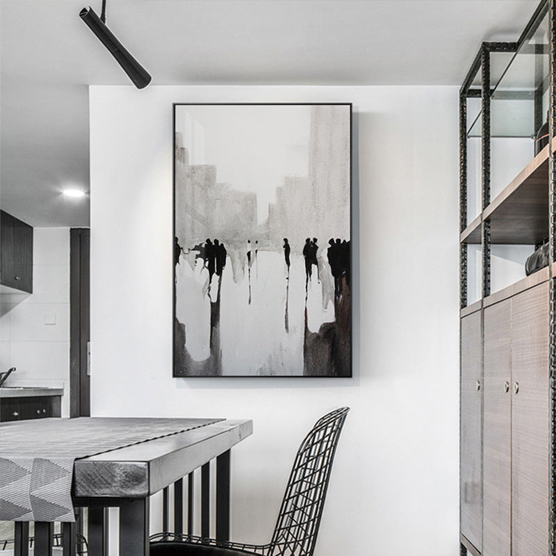 Quadro astratto urbano
