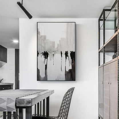 Quadro astratto urbano