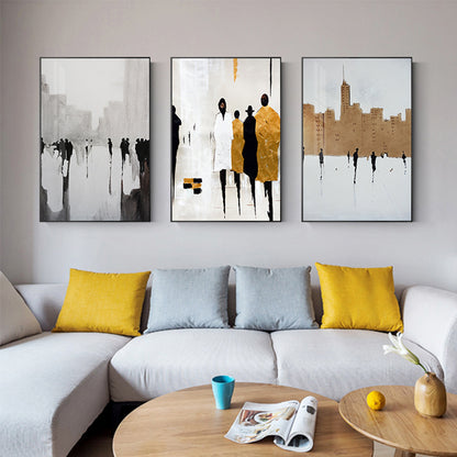 Quadro astratto urbano