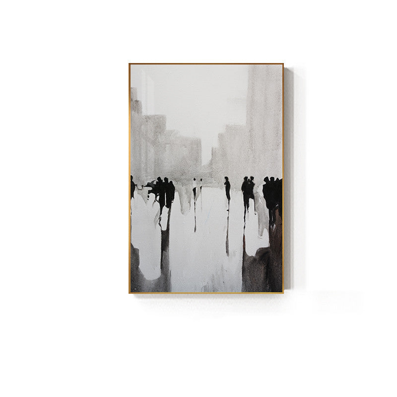 Quadro astratto urbano