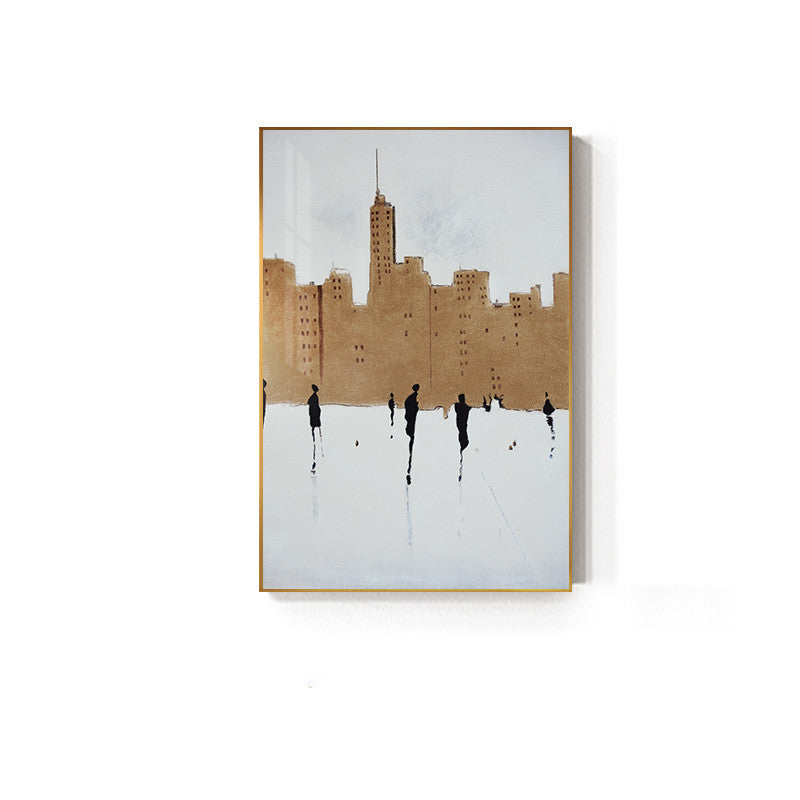 Quadro astratto urbano