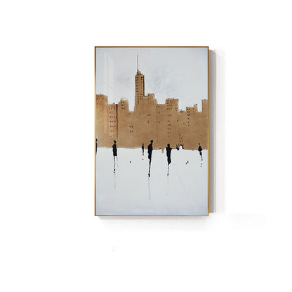 Quadro astratto urbano