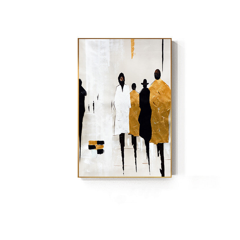 Quadro astratto urbano