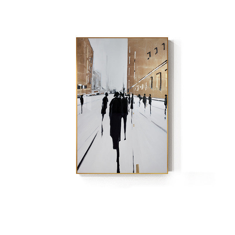 Quadro astratto urbano