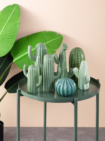 Figurina cactus ceramica nórdica