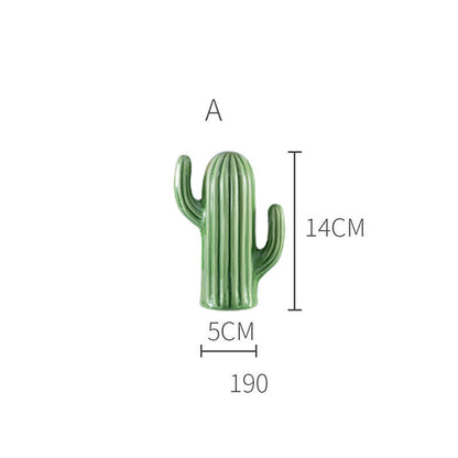 Figurina cactus ceramica nórdica