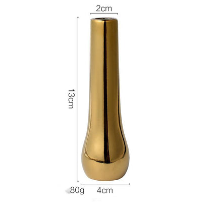 Vaso piccolo dorato