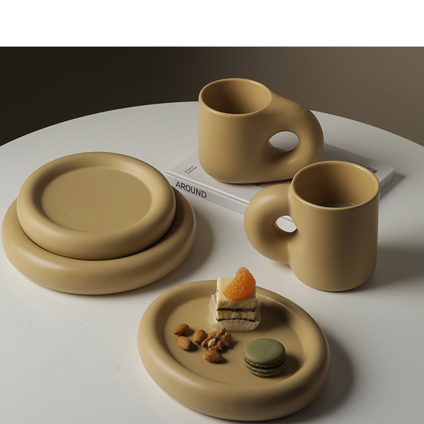 Tazza panciuta minimalista