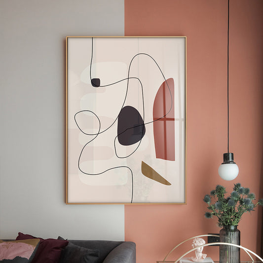Quadro su tela Linee geometriche astratte