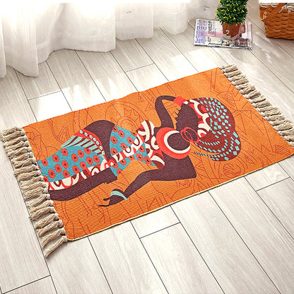 Tappeto lino nordico