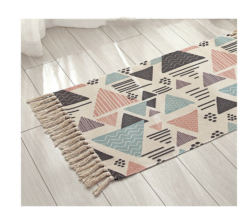 Tappeto lino nordico
