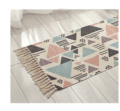 Tappeto lino nordico