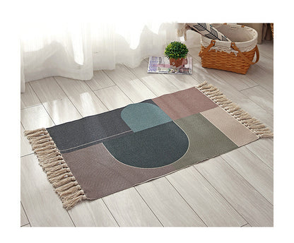 Tappeto lino nordico