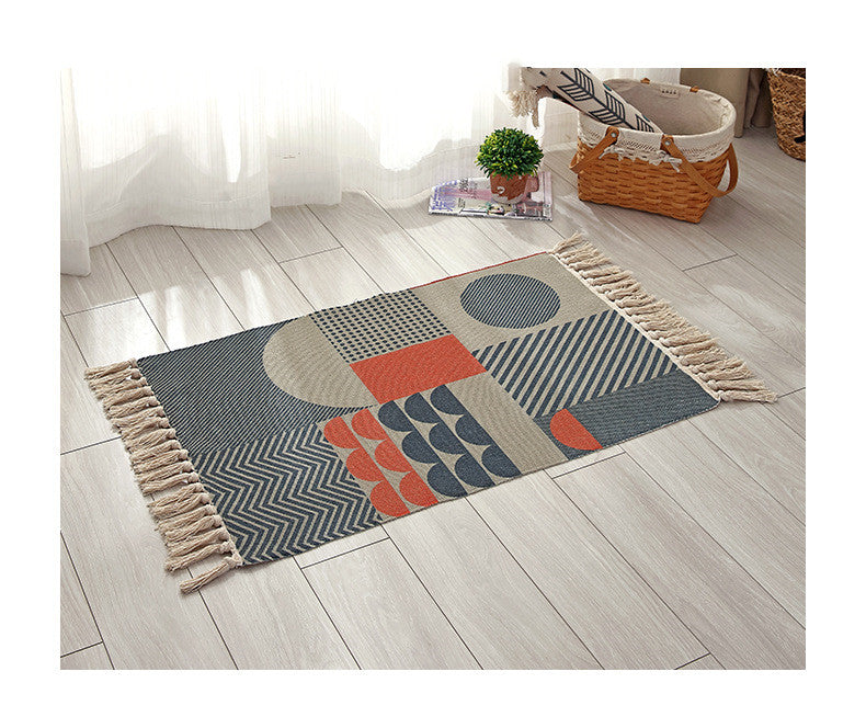 Tappeto lino nordico