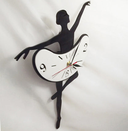 Orologio da parete Ballerina danza tutu