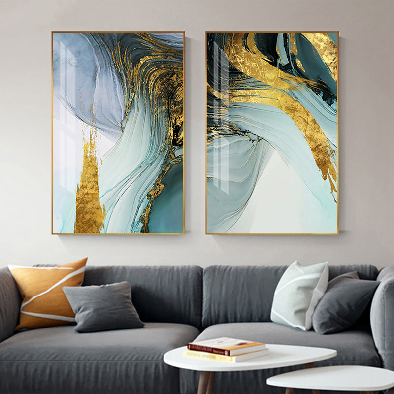Quadro astratto oro