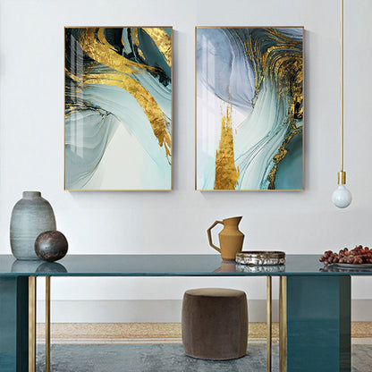 Quadro astratto oro