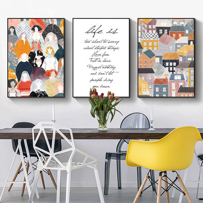 Quadro Astratto Nordico