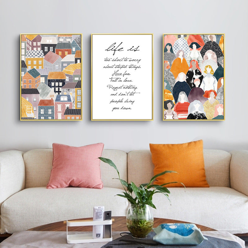 Quadro Astratto Nordico