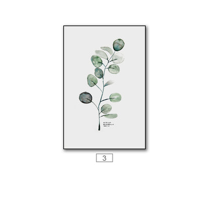 Poster acquerello foglie