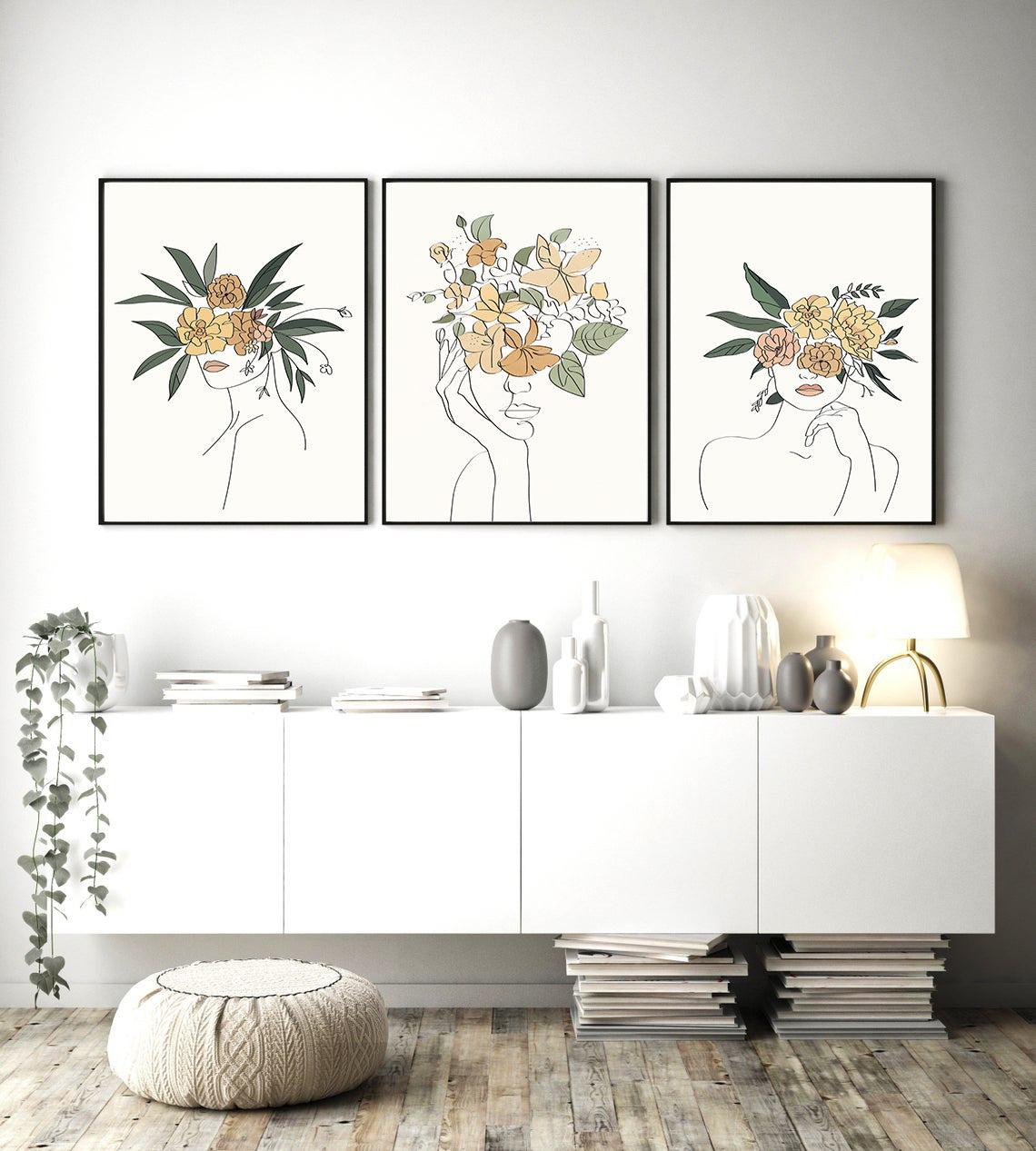 Quadro fiori e piante