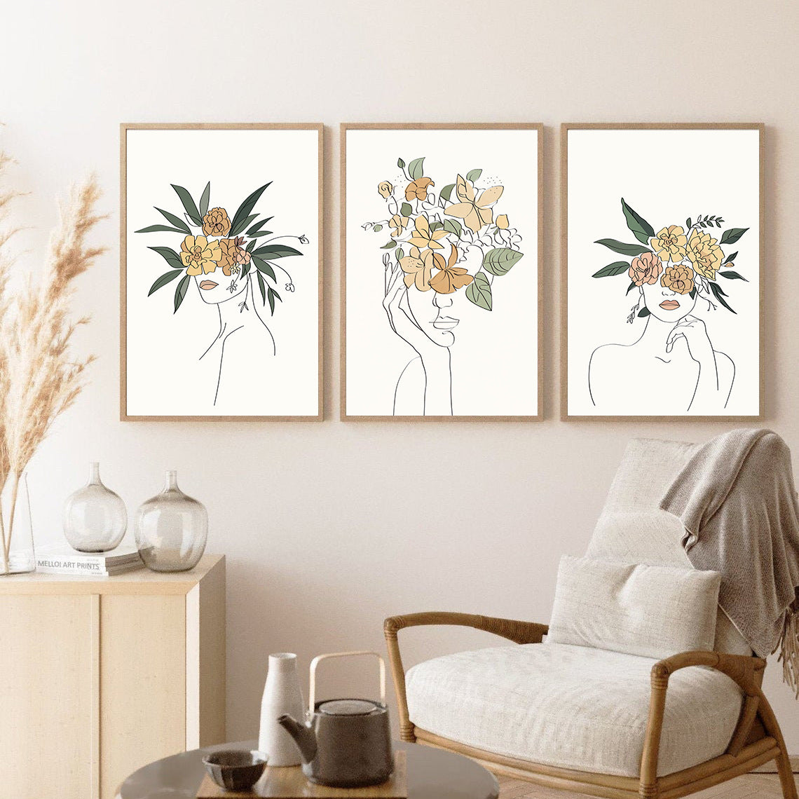 Quadro fiori e piante