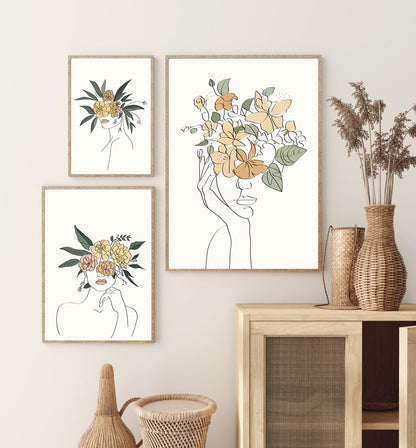 Quadro fiori e piante