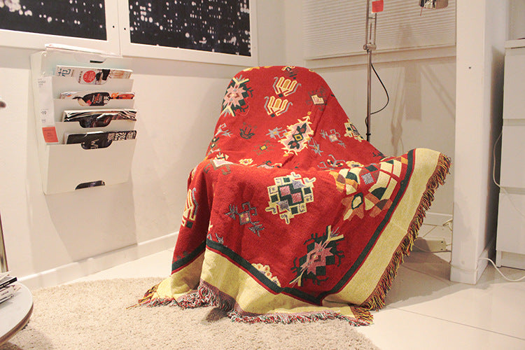 Plaid Nordic Astratto