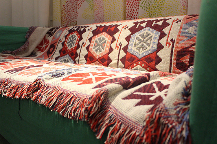 Plaid Nordic Astratto