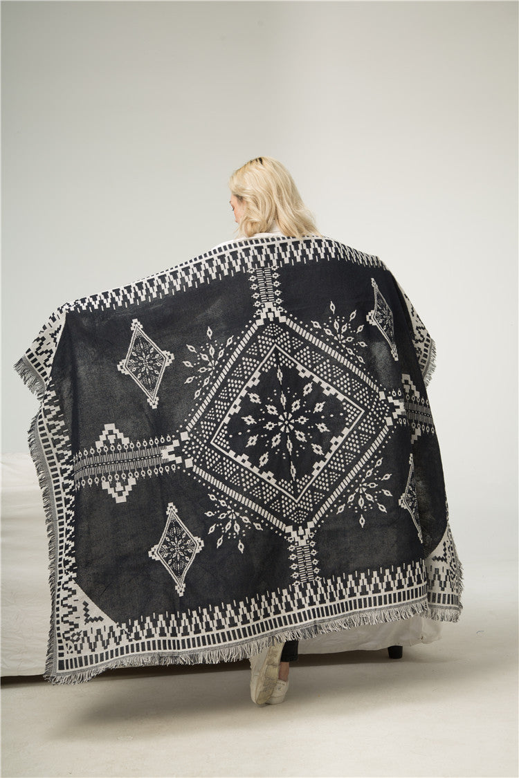Plaid Nordic Astratto