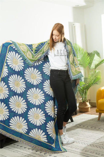 Plaid Nordic Astratto