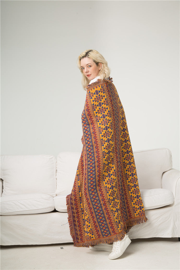 Plaid Nordic Astratto