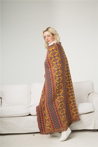 Plaid Nordic Astratto