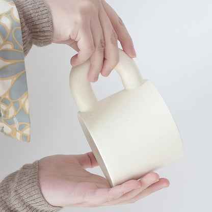 Tazza ceramica panna