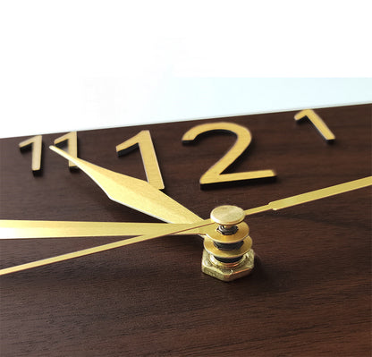 Orologio parete legno vintage