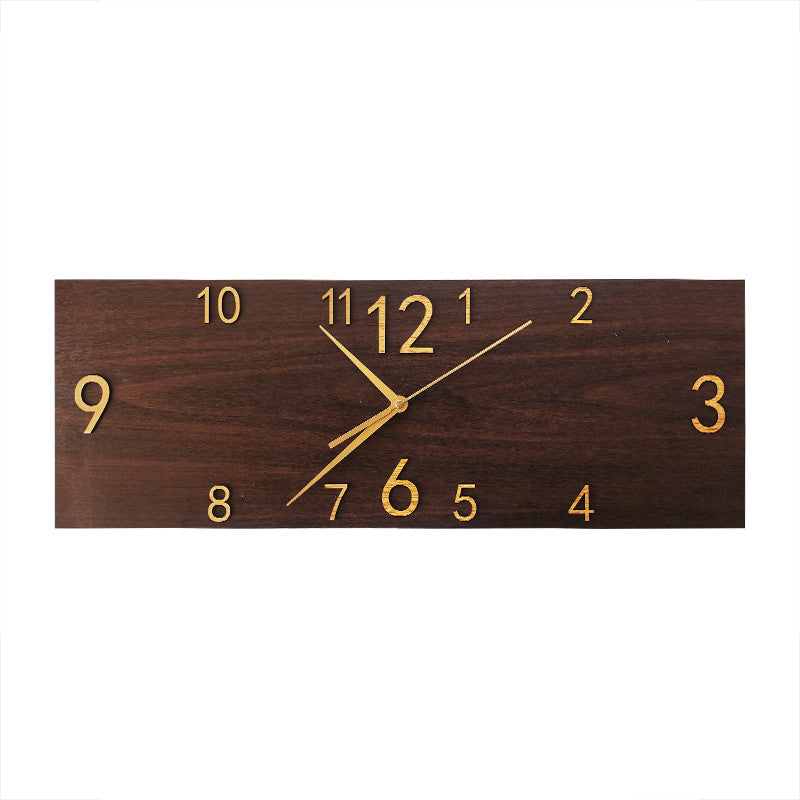 Orologio parete legno vintage