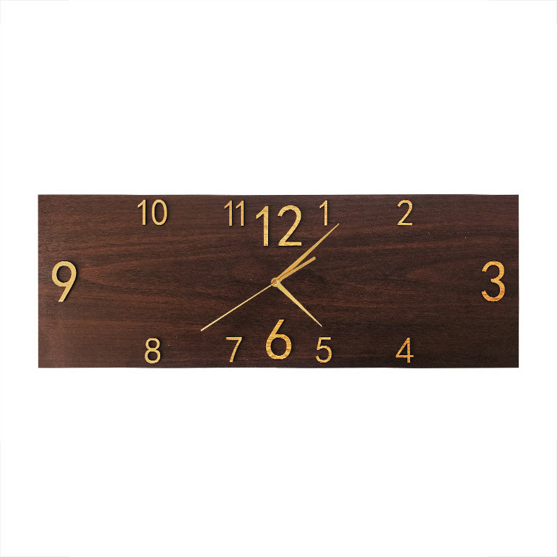 Orologio parete legno vintage