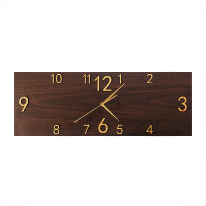 Orologio parete legno vintage